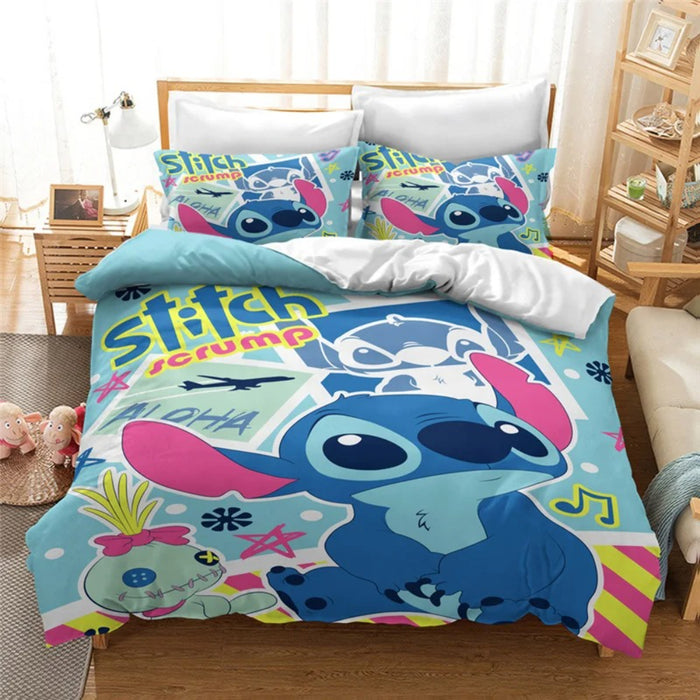 3D Lilo Printed Bedding Sets