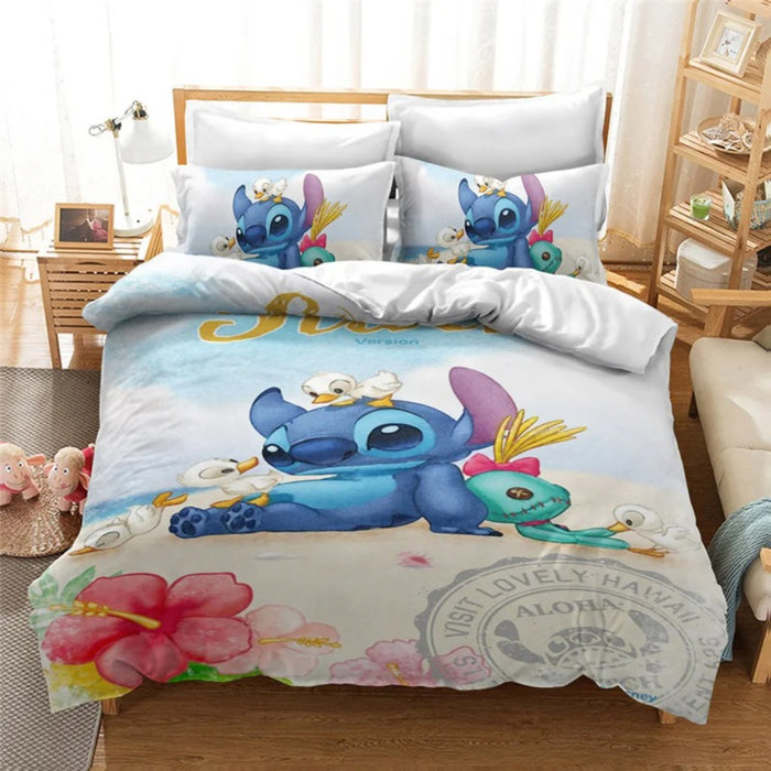 3D Lilo Printed Bedding Sets