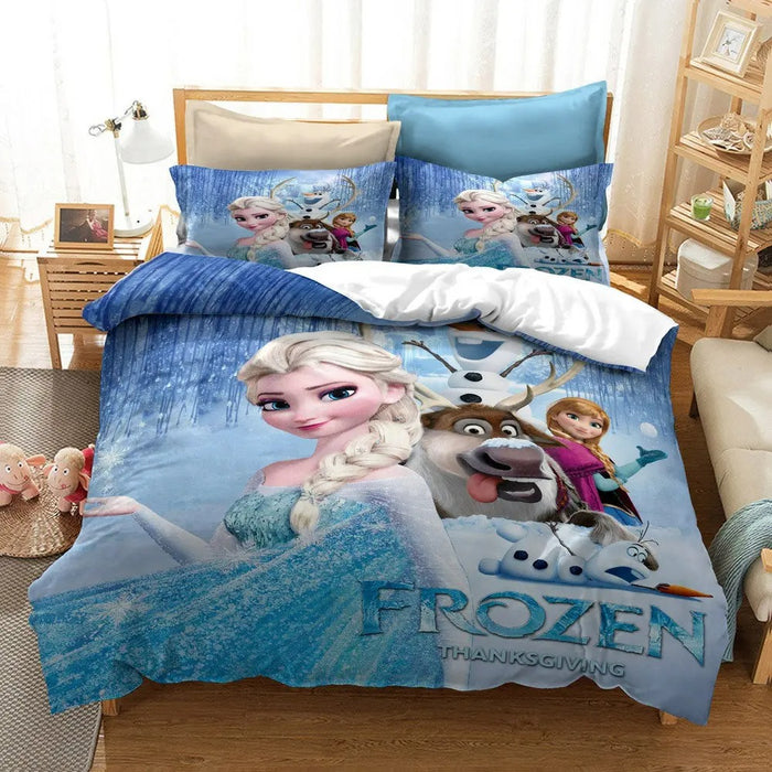 3D Princess Bedding Set