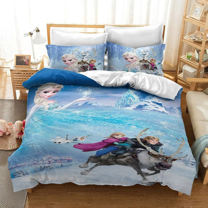 3D Princess Bedding Set