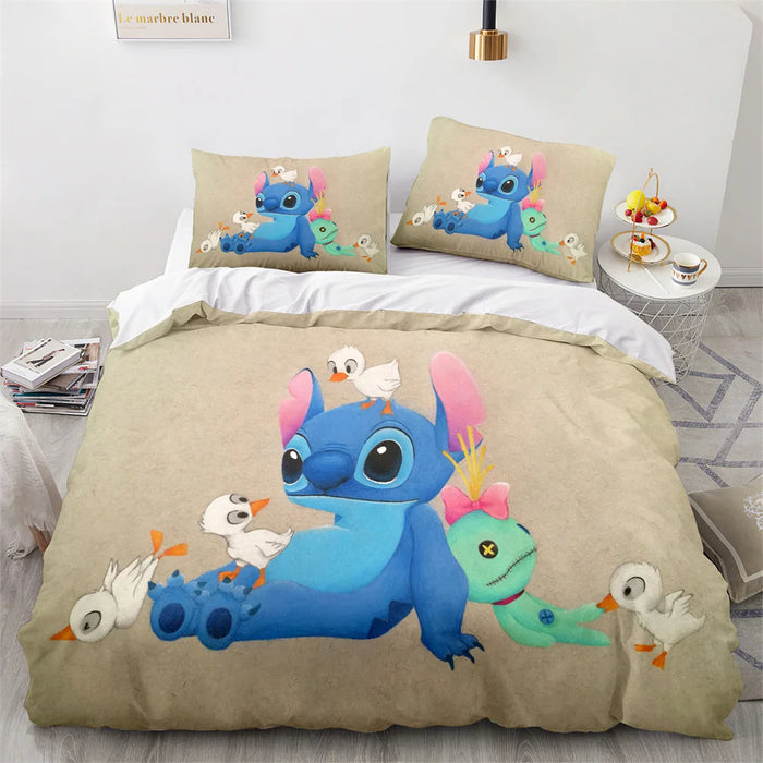 Cartoon Bedroom Bed Set