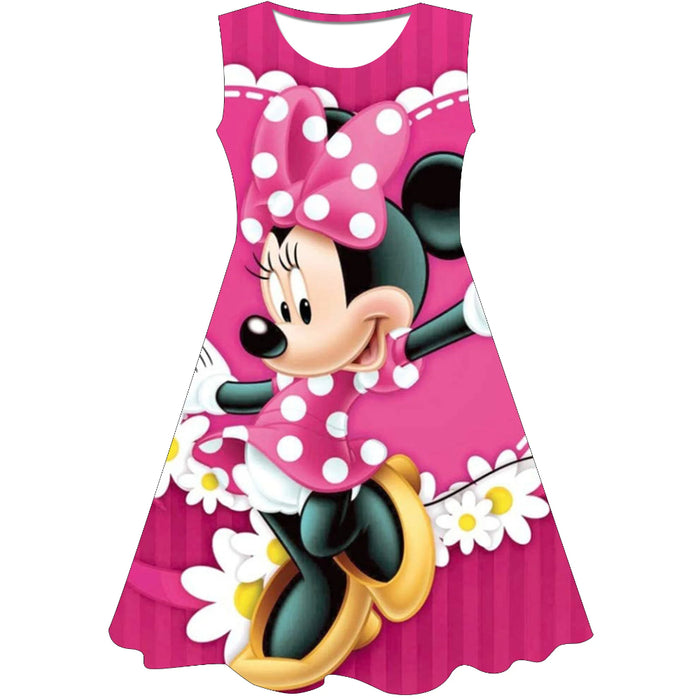 Cartoon Graphic Sleeveless Costume Dress