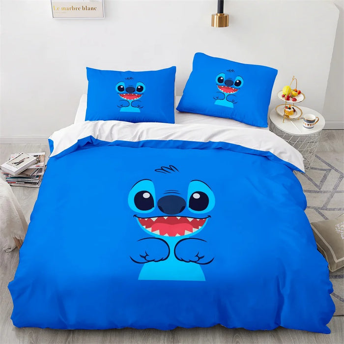 Cartoon Lilo Printed Bedding Set