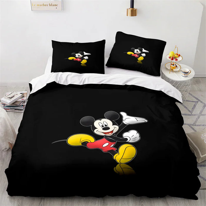 Cartoon Mickey Mouse Bedding Set