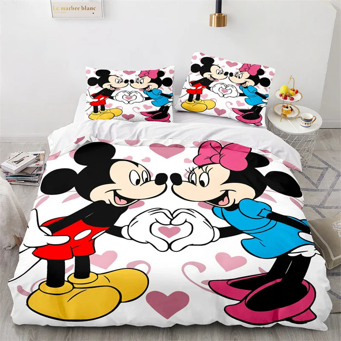 Cartoon Mickey Mouse Bedding Set