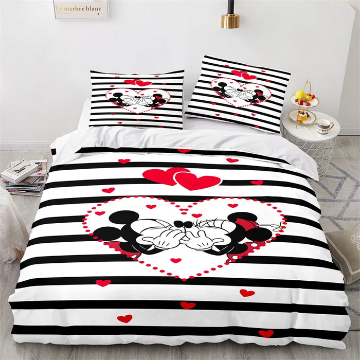 Cartoon Mickey Mouse Bedding Set