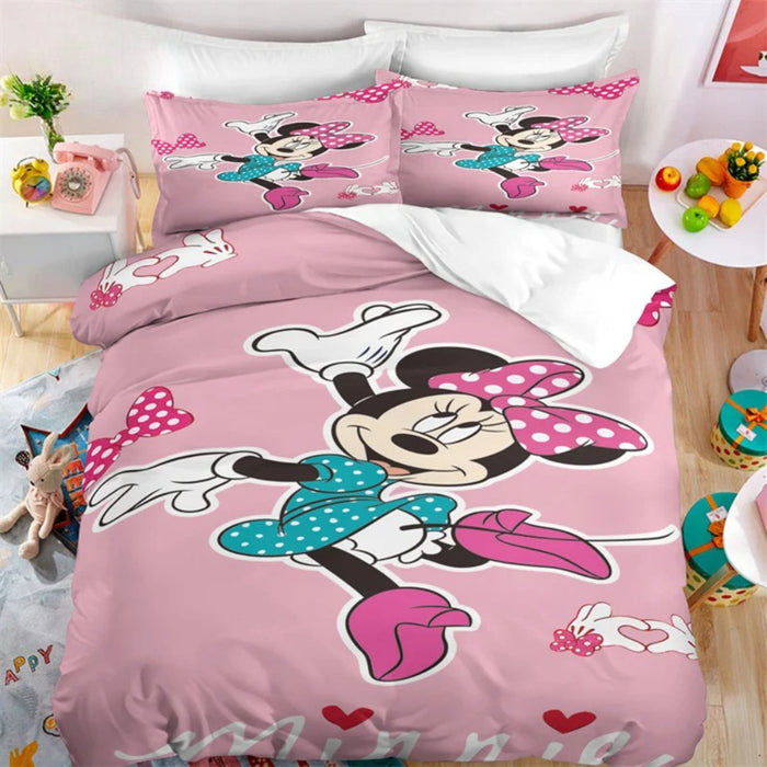 Cartoon Mickey Mouse Bedding Set