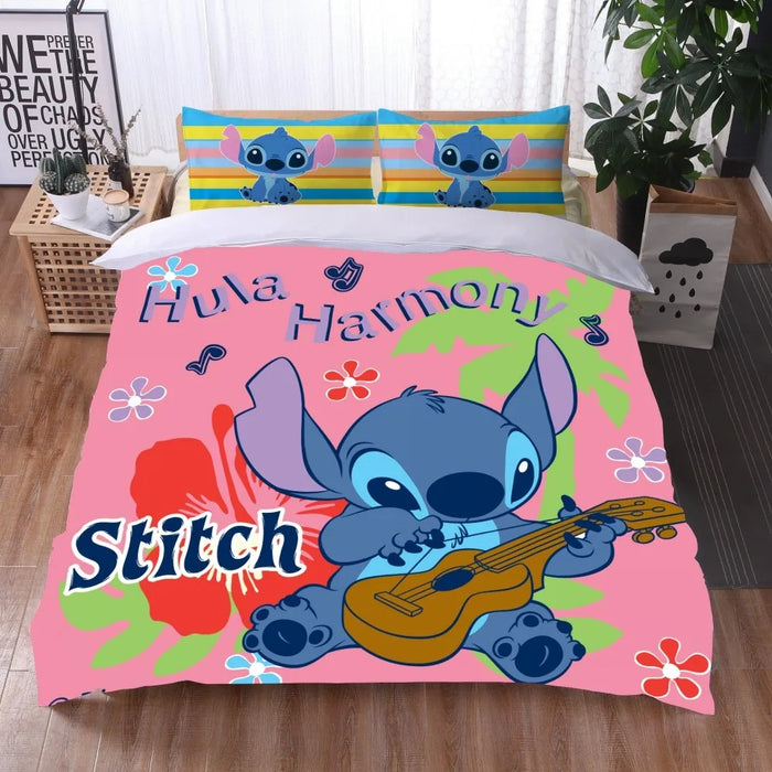 Cartoon Printed Bed Set