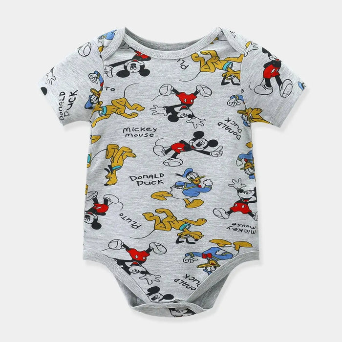 Animated Cartoons Print Rompers