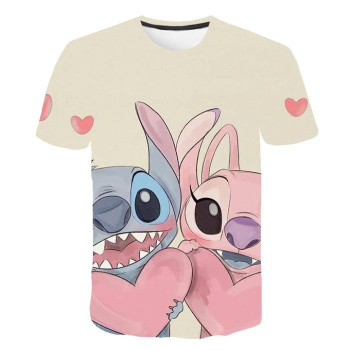 Duo Delight Cartoons Animated Tee