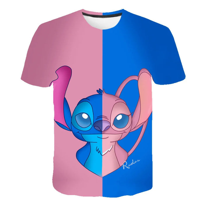 Duo Delight Cartoons Animated Tee