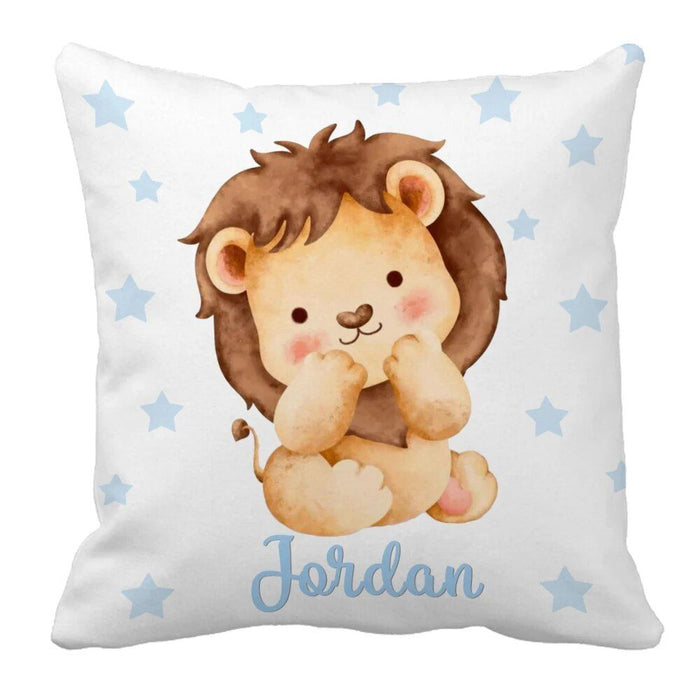 Custom Name Animals On Stars Bedding Set