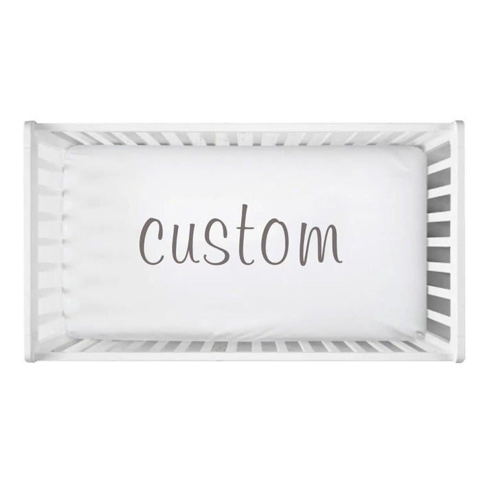 Custom Name Crib Bedding Set