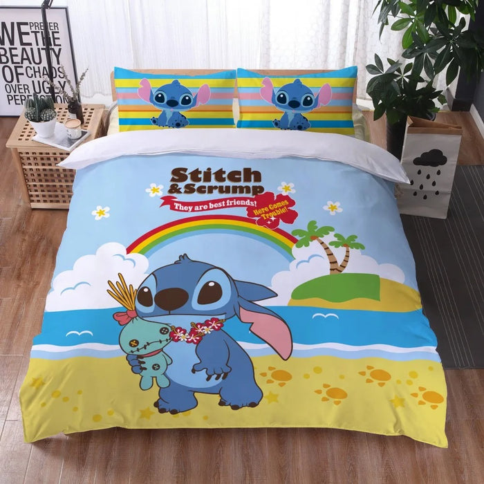 Lilo Printed Bed Set