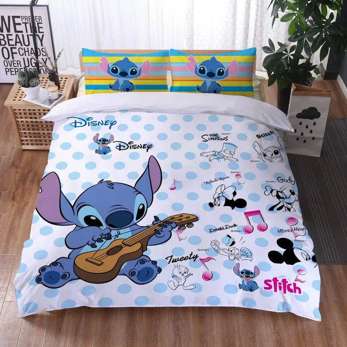 Lilo Printed Bed Set