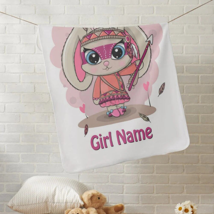 Personalized Cartoon Print Blanket