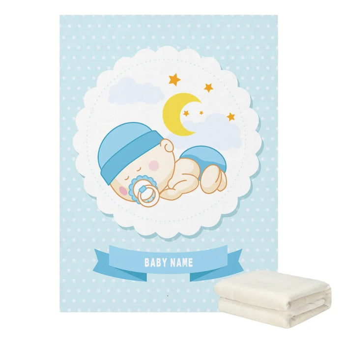 Personalized Dreamy Naptime Illustrations Blankets