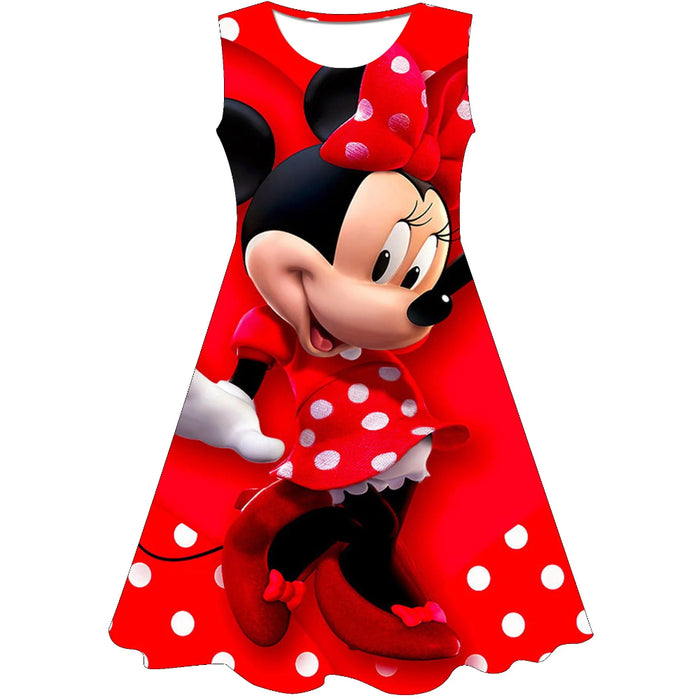 Polka Dot Cartoon Animated Costume Dress