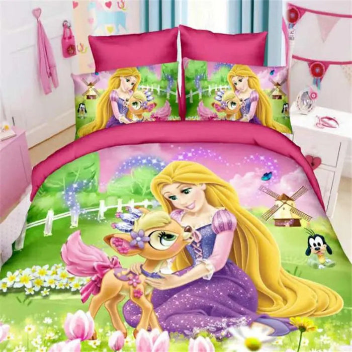 Rapunzel Princess Bed Set