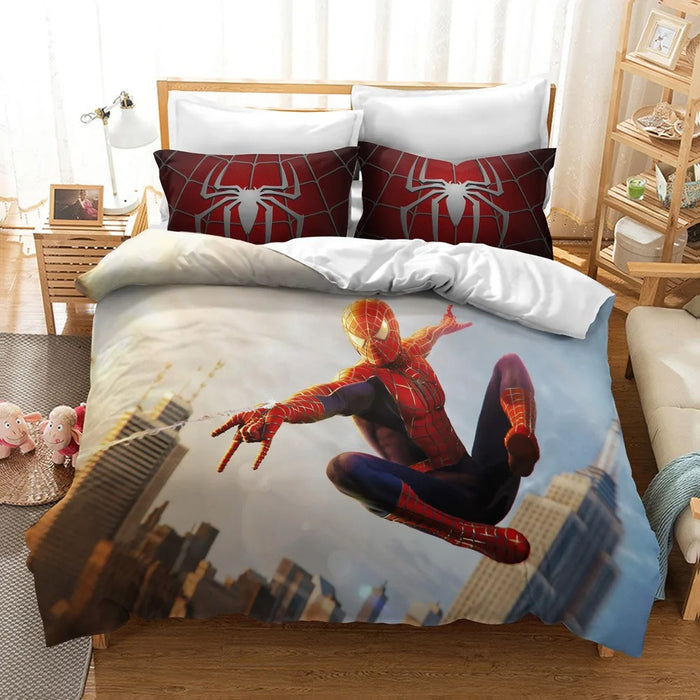 Spiderman Bedding Set