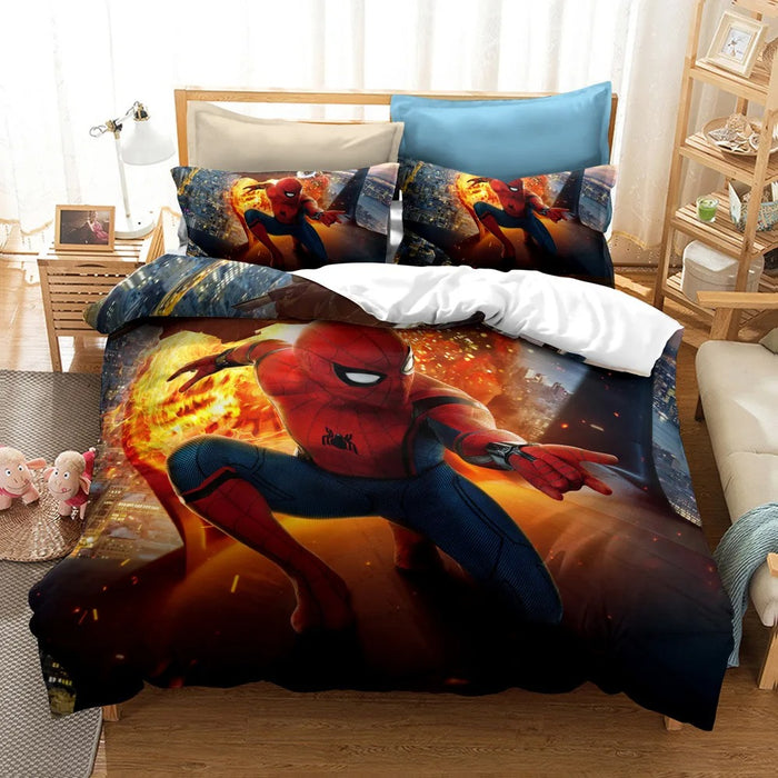 Spiderman Bedding Set