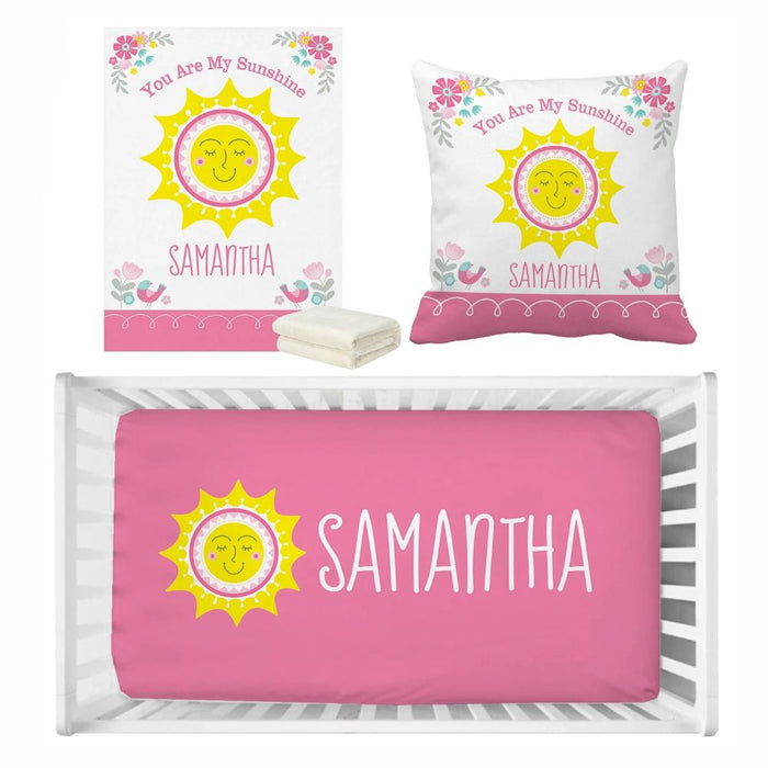 Sunshine Custom Name Bedding Set