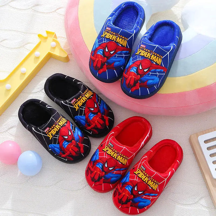 Spiderman Themed Adventure Indoor Slippers