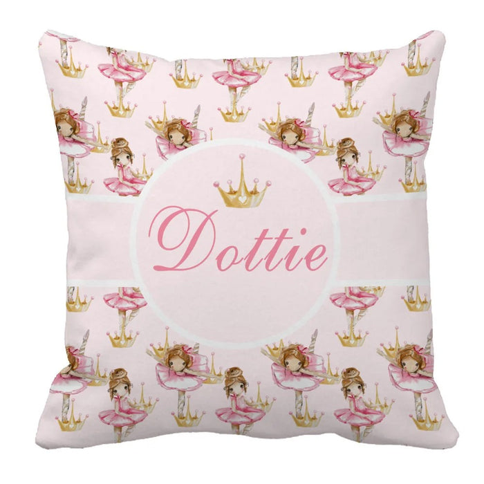 Ballerina Custom Crown Bedding Set