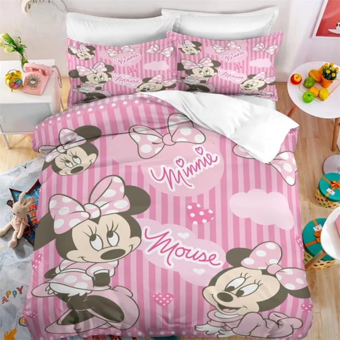 Mickey Minnie Mouse Bedding Set