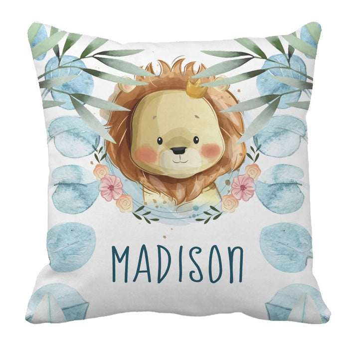 3 Pieces Lion Prince Personalized Name Bedding Set