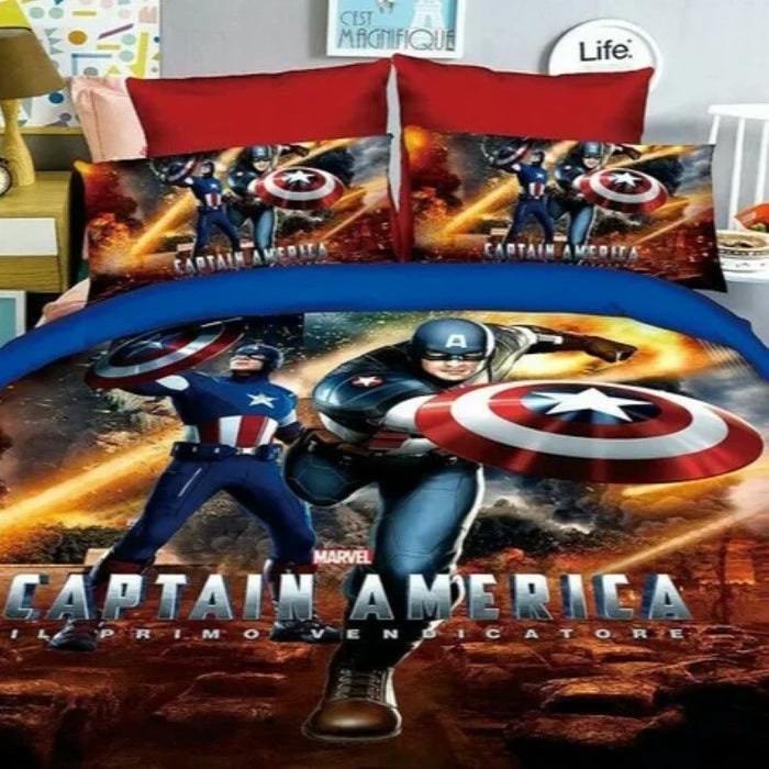 Textile Cars Cartoon Bedding Set