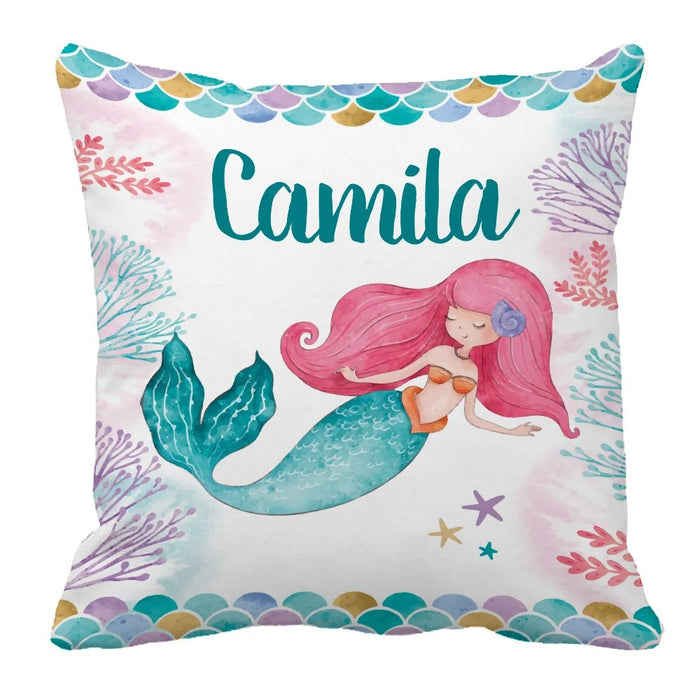 Mermaid Crib Custom Bedding Set