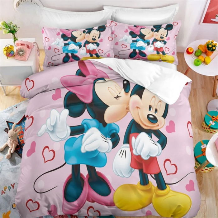 Mickey Minnie Mouse Bedding Set