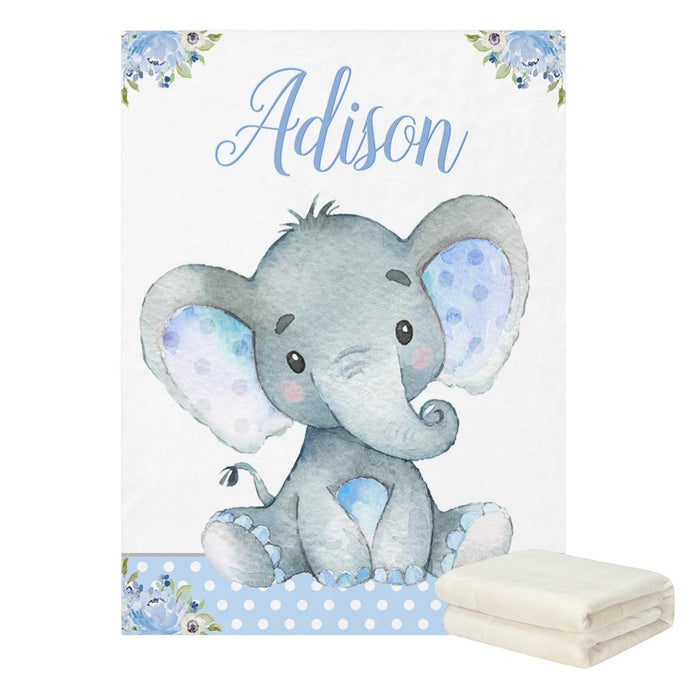 3 Pieces Elephant Custom Bedding Set