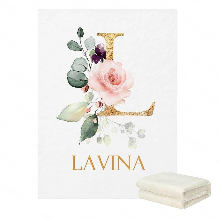 Ballerina Dance Custom Name Blanket