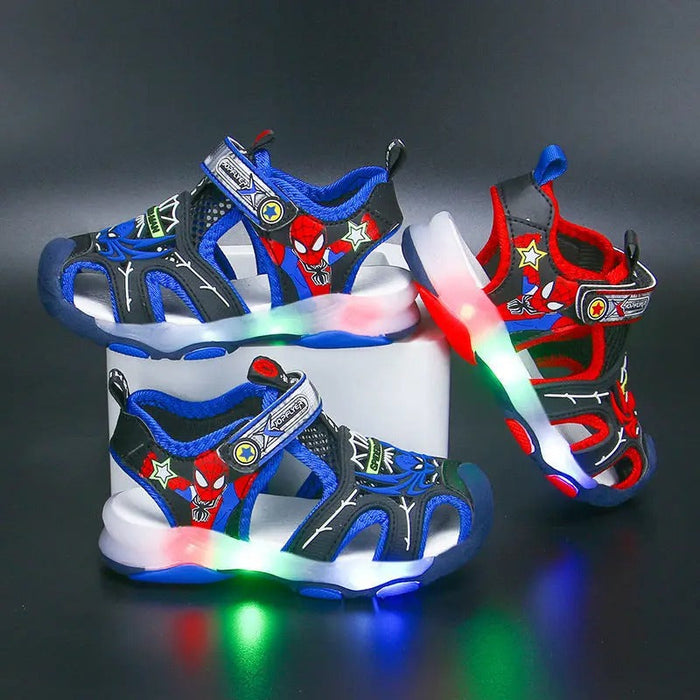 Spiderman LED Light Casual Sandal