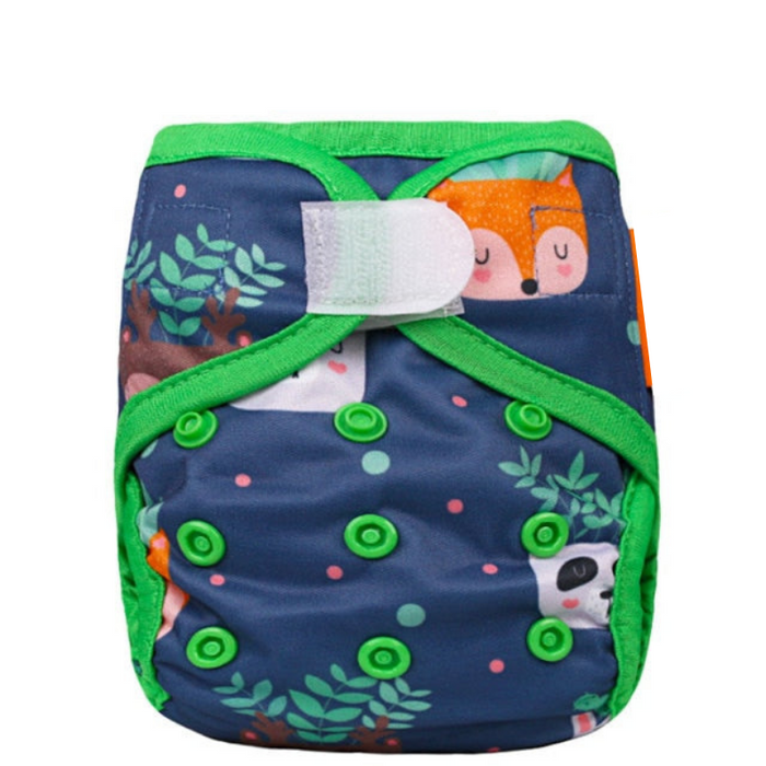 Cloth Diaper Cover With Inserts For 0 to 6 Month Old Babies