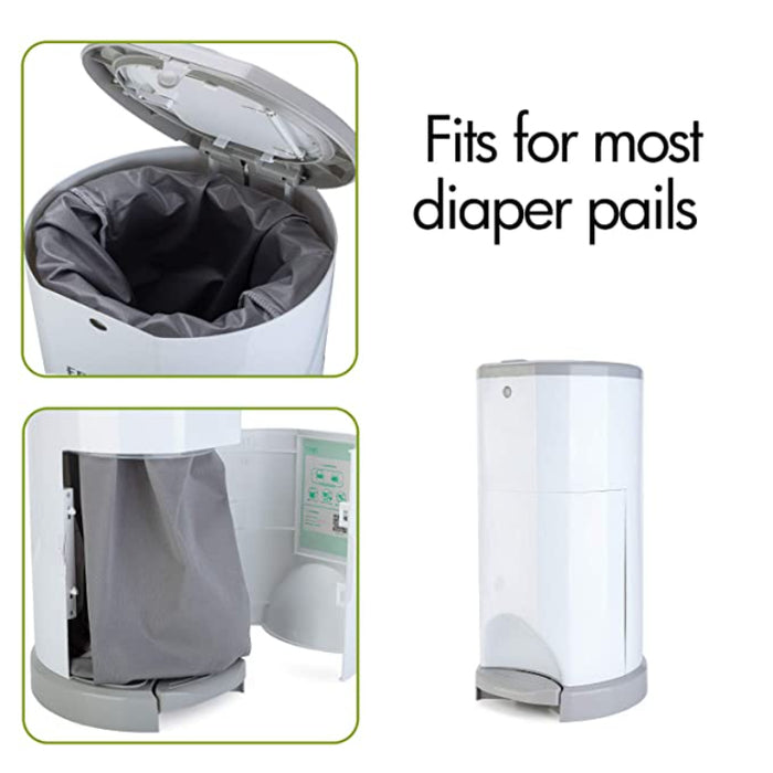 Pack of 3 Reusable Pail Liner For Cloth Diaper