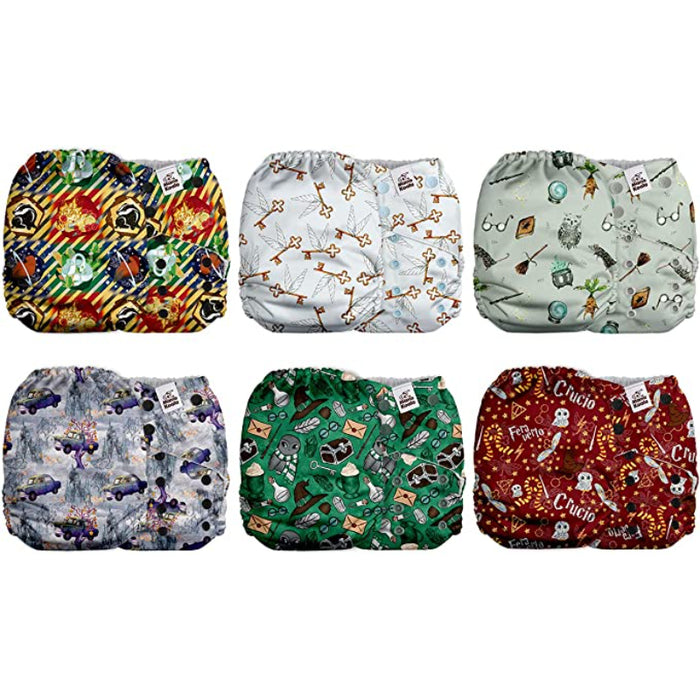 Baby Cloth Diapers With AWJ Lining And Tummy Panel