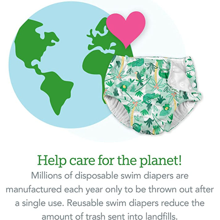 Unisex-Baby Snap Reusable Swim Diaper