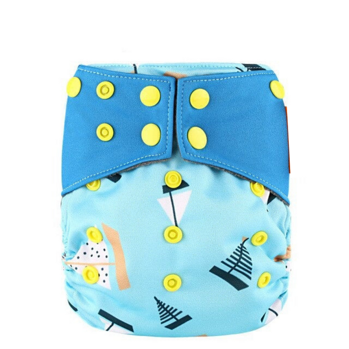 All-In-One Diaper For Heavy Wetter For 6 to 12 Months Old Babies and Toddlers