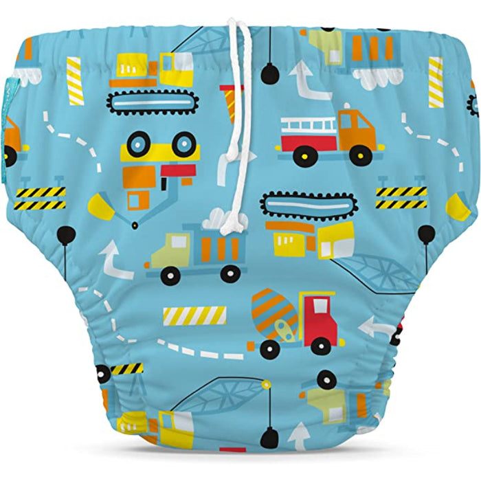 Reusable Swim Diaper With Adjustable Drawstring, Soft And Snug Fit To Prevent Leaks