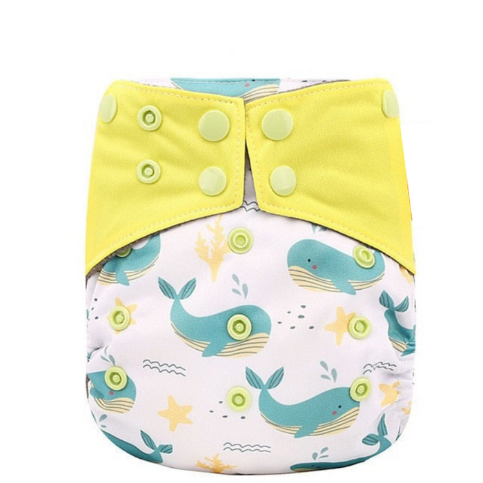 All-In-One Diaper For Heavy Wetter For 6 to 12 Months Old Babies and Toddlers