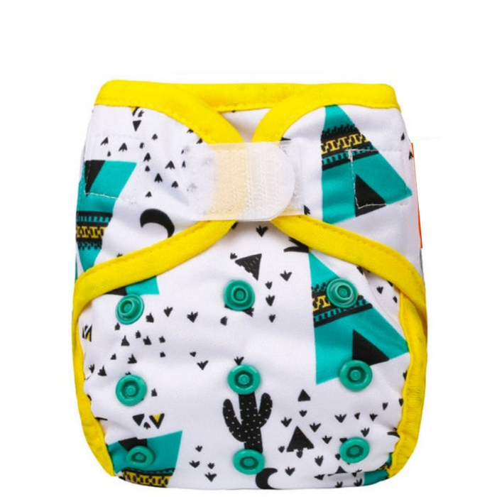 Cloth Diaper Cover With Inserts For 0 to 6 Month Old Babies