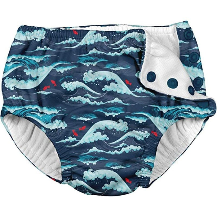 Colorful Printed Baby Reusable Absorbent Swimsuit Diaper