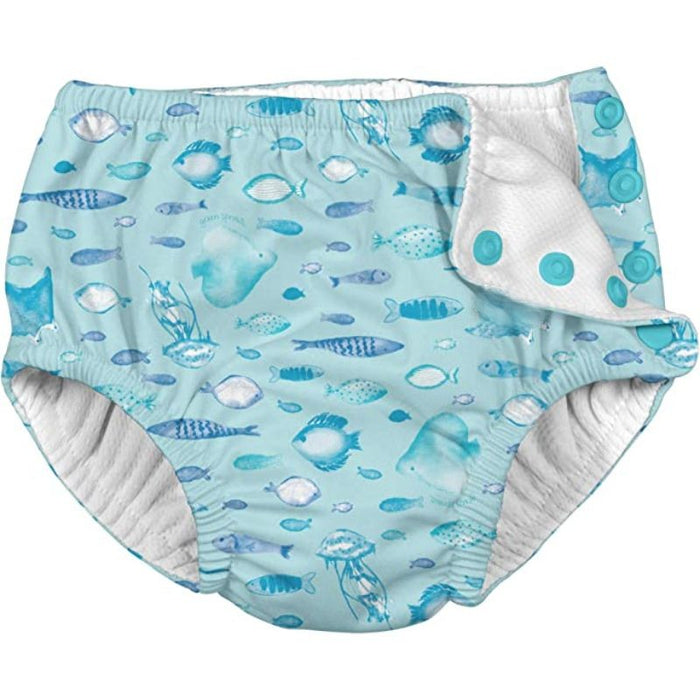 Colorful Printed Baby Reusable Absorbent Swimsuit Diaper