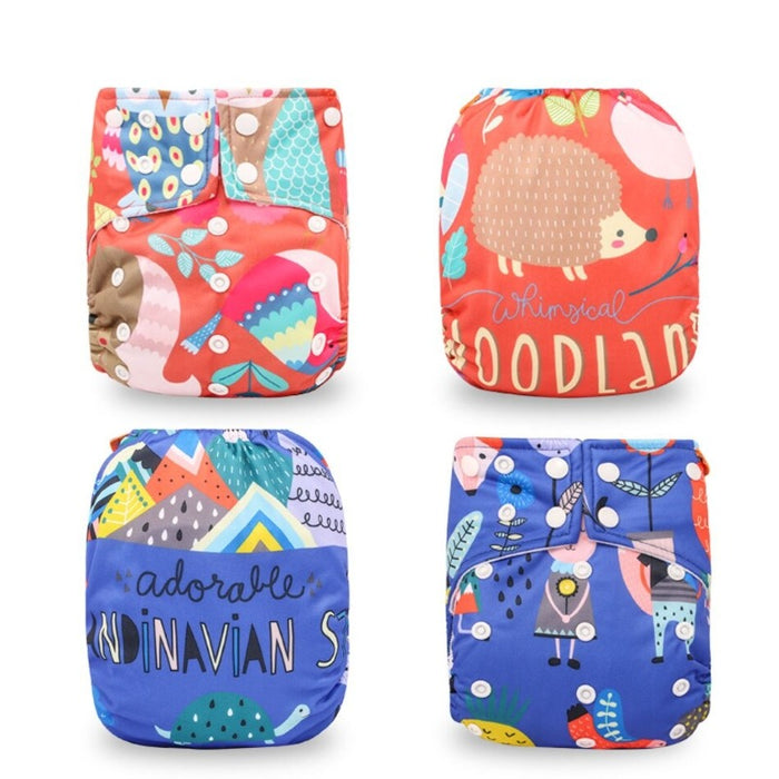 Reusable Eco-Friendly Cloth Diapers For 12 to 24 Months Old Babies & Toddlers