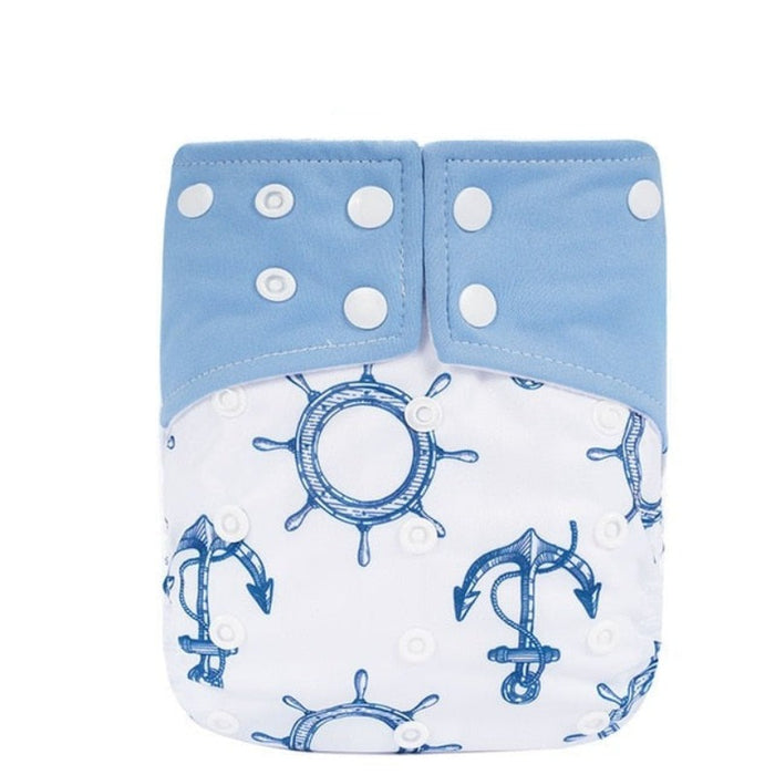 Reusable Diaper With Two Pockets For 0 to 6 Month Old Babies & Toddlers