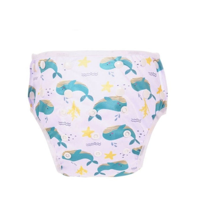 Swim Water Proof Reusable Diaper For Swimming Lessons & Holidays For 6 to 24 Months Old Babies & Toddlers