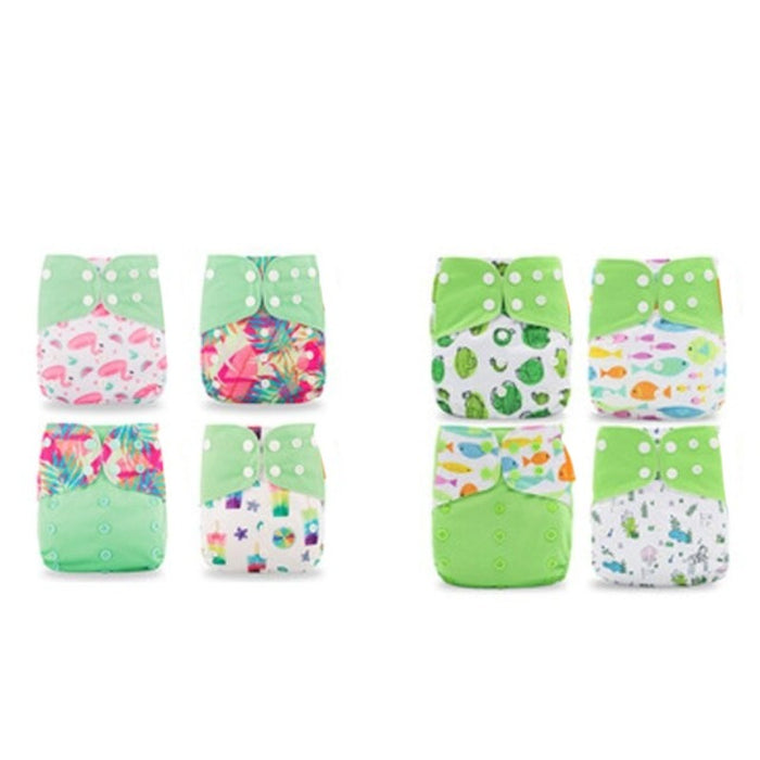 Adjustable & Washable Cloth Reusable Diapers For 6 to 12 Months Old Babies & Toddlers